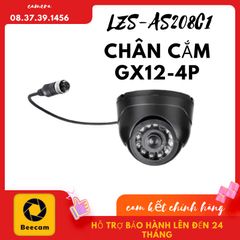 Camera giám sát AHD LZS-AS208C1, chân cắm GX12-4P, không led, chuẩn nghị định 10, dùng cho đầu viettel,navicom,minhnhat