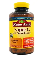 Viên Uống Nature Made Super C Hỗ Trợ Miễn Dịch (200 Viên) cua my