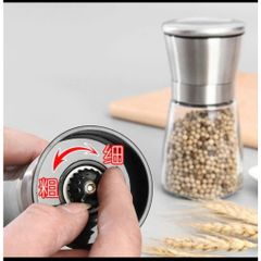Lọ xay tiêu nắp inox (TH305)