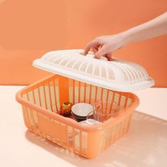 Rổ vuông có nắp đựng đồ Việt Nhật (TH306)
