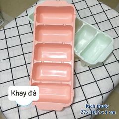 Khay Làm Đá Tủ Lạnh 5 Viên Cao Cấp Việt Nhật (TH313) (Màu ngẫu nhiên)