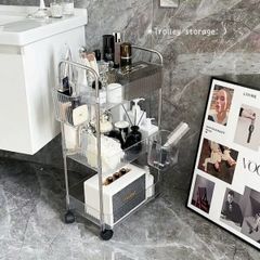 Kệ trong suốt đa năng 3 tầng có bánh xe (TH320)