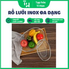 Rổ Lưới Inox đa dạng phù hợp cho mọi loại nấu ăn (TH321)