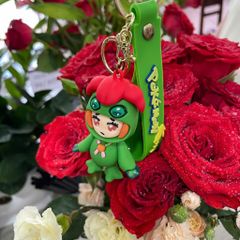 Móc khóa chìa khóa hoạt hình Cryon Shin Chan, Hello Kitty, Doraemon nhiều màu sắc, mẫu mã dễ thương