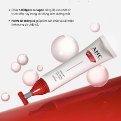 Kem Mắt AHC Ten Revolution Real Eye Cream For Face - Giảm Quầng Thâm, Ngừa Nếp Nhăn, 30ml, Dưỡng Ẩm & Căng Bóng Da Mắt