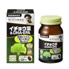 Viên uống bổ não DHA Ginkgo Noguchi 60v - Tăng cường trí nhớ, nâng cao sức khỏe não bộ từ Nhật Bản 738797