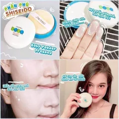 Phấn Phủ Dạng Nén Shiseido Nhật Bản 50g – Kiềm Dầu, Da Mịn Thoáng, Tiện Lợi Mọi Lúc