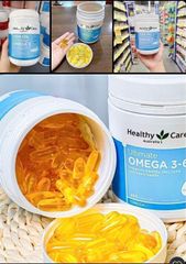 Dầu Cá Healthy Care Fish Oil 1000mg Omega-3 Úc - Bổ Sung DHA, EPA Tốt Cho Tim Mạch và Phát Triển Trí Não