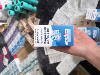 Magnesium marin + B6 hữu cơ Juvamine hộp 30v date 10/28