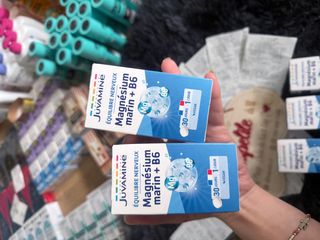 Magnesium marin + B6 hữu cơ Juvamine hộp 30v date 10/28