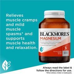 Viên uống bổ sung Magie Blackmores Super Magnesium chính hãng của Úc