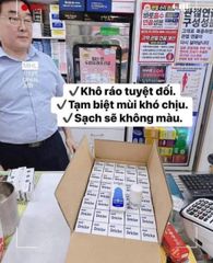 LĂN NÁCH HIỆU  Driclor KOREA.