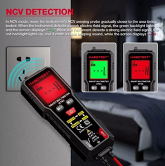 HT93 Máy đo điện áp vạn năng kỹ thuật số thông minh 2000 Máy đo điện áp đếm NCV