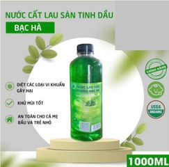  ( COMBO 02 ) Nước Cất Lau Sàn Tinh Dầu Bạc Hà  1000ml – Hương Thơm Tươi Mát 