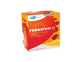 (CHÍNH HÃNG) Viên Uống Ferrovit C Giúp Bổ Sung Sắt Và Vitamin Hỗ Trợ Giảm Thiếu Máu - Hộp 30 Viên