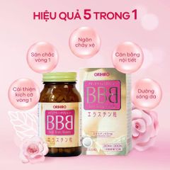 Viên Uống Orihiro BBB Best Body Beauty Nhật Bản 300 Viên – Tăng kích thước vòng 1 tự nhiên và cải thiện sức khỏe cho phái đẹp