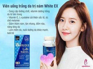 Viên Uống White EX II Nhật Bản – Bổ Sung Dưỡng Chất, Chăm Sóc Da Trắng Sáng Đều Màu Từ Bên Trong
