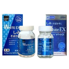 Viên Uống White EX II Nhật Bản – Bổ Sung Dưỡng Chất, Chăm Sóc Da Trắng Sáng Đều Màu Từ Bên Trong