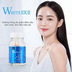 Viên Uống White EX II Nhật Bản – Bổ Sung Dưỡng Chất, Chăm Sóc Da Trắng Sáng Đều Màu Từ Bên Trong