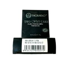 HỘP PHẤN TRANG ĐIỂM TRẮNG DA THORAKAO TWO WAY CAKE 9G