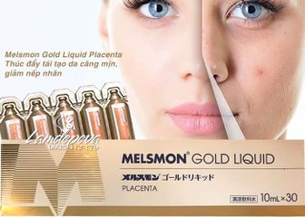 Nước uống nhau thai ngựa Melsmon Platinum ,  tái tạo collagen, làm giảm nếp nhăn, nám da, tàn nhan