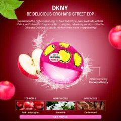 Nước Hoa Nữ DKNY Be Delicious Orchard Street EDP chai 100ml