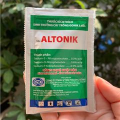 [FREESHIP] HỘP 10 GÓI Thuốc Kích Thích Sinh Trưởng Altonik - Giải Độc Cây, Kích Mầm Nhanh Cho Rau, Hoa, Cây Ăn Quả, Lúa