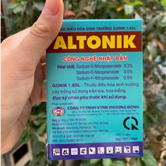 [FREESHIP] HỘP 10 GÓI Thuốc Kích Thích Sinh Trưởng Altonik - Giải Độc Cây, Kích Mầm Nhanh Cho Rau, Hoa, Cây Ăn Quả, Lúa