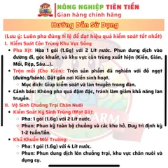[CHÍNH HÃNG GIÁ TỐT] Quản Lý Kiến Gián Côn Trùng Nhanh Hiệu Quả FINICO 800 - Dùng Trong Nhà Ở, Cây Trồng, Chuồng Trại