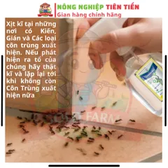[CHÍNH HÃNG GIÁ TỐT] Quản Lý Kiến Gián Côn Trùng Nhanh Hiệu Quả FINICO 800 - Dùng Trong Nhà Ở, Cây Trồng, Chuồng Trại