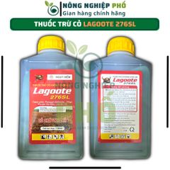 Thuốc trừ cỏ cháy nhanh Lagoote 276SL Multiagro chai lớn 1L, Diệt cỏ lưu dẫn mạnh, diệt tận gốc rễ cỏ hiệu quả nhanh 739225