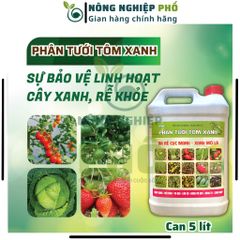 Phân tưới Tôm xanh can 5Lít cho cây cảnh, cây kiểng, rau màu, hoa...- Tăng năng suất, chất lượng cây trồng 739253