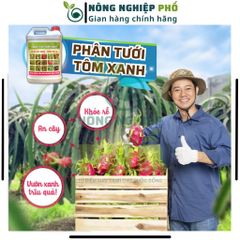 Phân tưới Tôm xanh can 5Lít cho cây cảnh, cây kiểng, rau màu, hoa...- Tăng năng suất, chất lượng cây trồng 739253