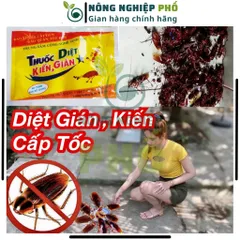 Trừ kiến, gián sinh học gói 20g an toàn, Bột rắc kiến, gián - Chế phẩm xua đuổi Kiến, Gián