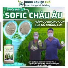 Thuốc trừ cỏ tiền nảy mầm chọn lọc Sofic chai 90ml Multiagro, Chế phẩm diệt tận gốc rễ cỏ mầm, cỏ kháng, an toàn cho cây 739273