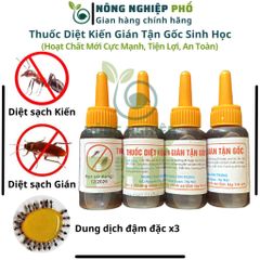 Chế phẩm diệt KIẾN GIÁN tận gốc sinh học an toàn - Hoạt chất mới, thiết kế sử dụng tiện lợi 739281