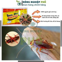 Trừ kiến, gián sinh học gói 20g an toàn, Bột rắc kiến, gián - Chế phẩm xua đuổi Kiến, Gián 739282