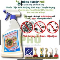 Thuốc DIỆT RUỒI SINH HỌC CHUYÊN DỤNG Multiagro (Bình Xịt 500ml) Chính Hãng - Diệt Ruồi Nhặng Nhà, Nhà Hàng Hiệu Quả 100% 739290