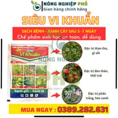 Thuốc Phòng, Trừ Nấm Bệnh Cao Cấp SIÊU VI KHUẨN Multiagro - Đặc Trị Sương Mai, Thán Thư, Thối Nhũn Trên Cây Kiểng, Hoa 739298