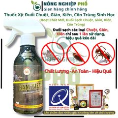 Xịt đuổi chuột Multiagro Nam Việt -Thuốc xịt Không Mùi, An Toàn - Xua đuổi chuột, gián, côn trùng , chỉ sau 1 lần xịt 739300