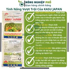Thuốc Đặc Trị Nấm Bệnh KASU JAPAN Multiagro - Bạc Lá, Đạo Ôn, Phấn Trắng, Thối Quả, Héo Rũ, Lở Cổ Rễ, Thán Thư, Ghẻ Sẹo 739305