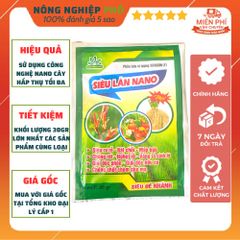 Phân Bón Siêu Lân Nano Gói 30g Siêu Dưỡng Dùng Được Cho Các Loại Hoa, Hoa Hồng, Phong Lan, Mai-Phân Bón Siêu Lân Tạo Mầm 739307