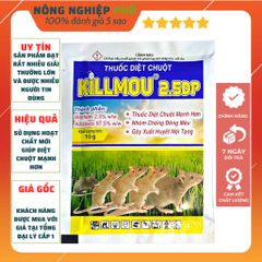 Thuốc Diệt Chuột Killmou 2.5DP Multiagro Thế Hệ Mới (Gói 10g) - Diệt Chuột Mạnh Hơn, Nhanh Hơn 739310