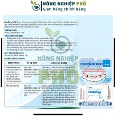 Thuốc diệt muỗi Fendona 10sc gói 5ml hàng Đức, không mùi, diệt gián, ruồi, kiến ba khoang hiệu quả, an toàn |Multiagro 739314