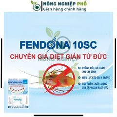 Thuốc diệt muỗi Fendona 10sc gói 5ml hàng Đức, không mùi, diệt gián, ruồi, kiến ba khoang hiệu quả, an toàn |Multiagro 739314