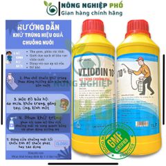 [CHAI LỚN 1L]Chế Phẩm Sát Trùng Chuồng Trại Multiagro GMP - Khử Sạch Mùi Hôi, Mầm Dịch, Bệnh Gây Hại, An Toàn, Hiệu Quả 739316