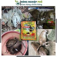 Thuốc Trừ Chuột Cực Mạnh ANTI mice 3DP Multiagro (Gói 10g) - Diệt Chuột Nhanh Như Cắt, Thể Hệ Mới 739321