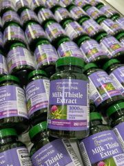 Viên uống giải độc gan / thải độc gan hỗ trợ chức năng gan Milk Thistle Extract của Mỹ 180v