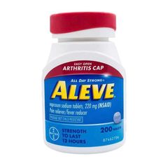 VIÊN UỐNG ALEVE STRENGTH TO LAST 12 HOURS 200 viên