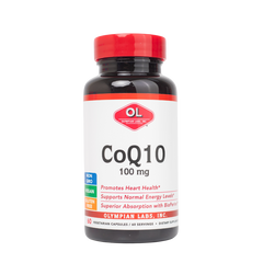 [Nhập khẩu] Viên uống Coq10 100Mg Olympian Labs - Hỗ trợ sức khỏe tim mạch (Hộp 60v)
